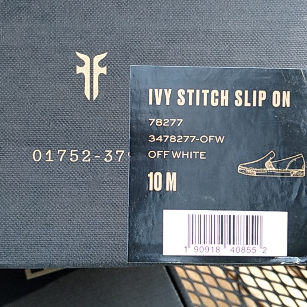 NIB Women's Frye Ivy Stitch off white shoes sz 10 - Picture 10 of 10